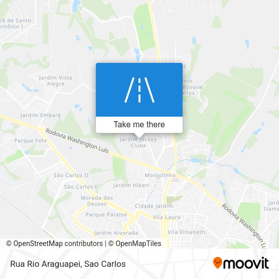 Rua Rio Araguapei map