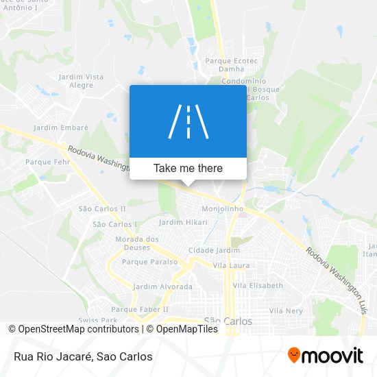 Rua Rio Jacaré map