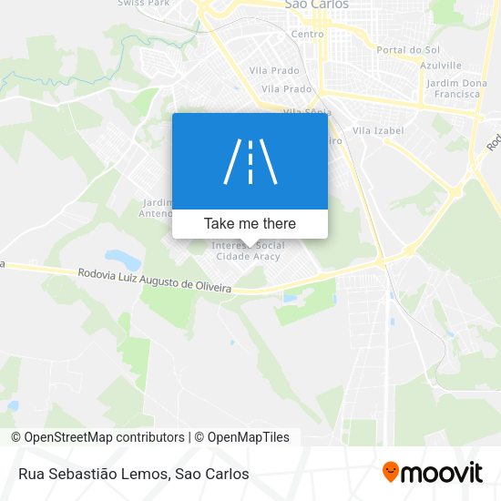 Rua Sebastião Lemos map