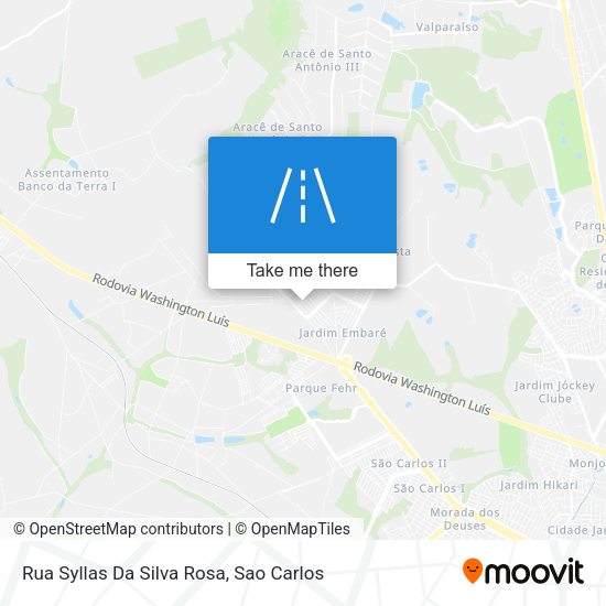 Rua Syllas Da Silva Rosa map