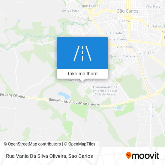 Rua Vania Da Silva Oliveira map