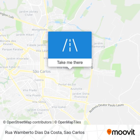 Rua Wamberto Dias Da Costa map