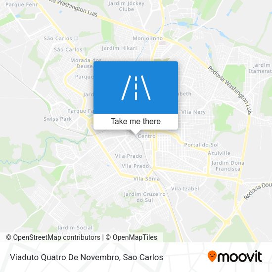 Viaduto Quatro De Novembro map
