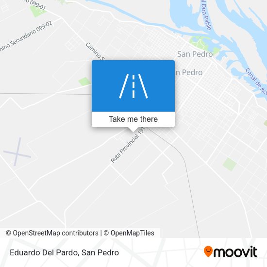 Mapa de Eduardo Del Pardo