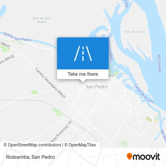 Riobamba map