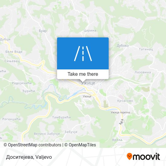 Доситејева map