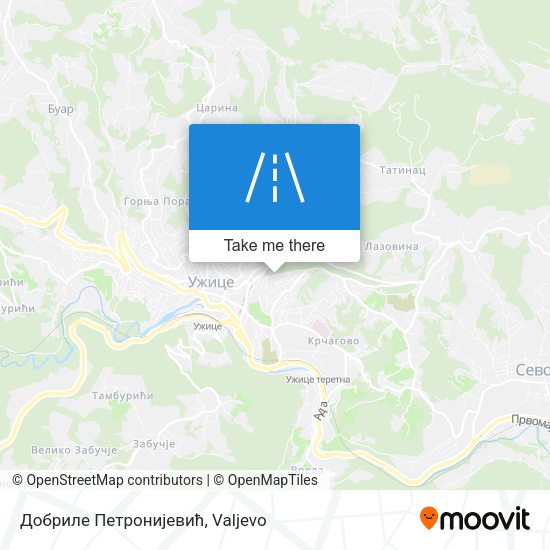 Добриле Петронијевић map