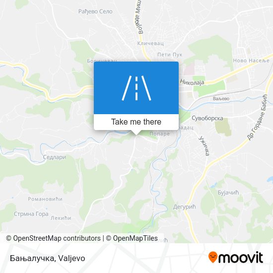 Бањалучка map