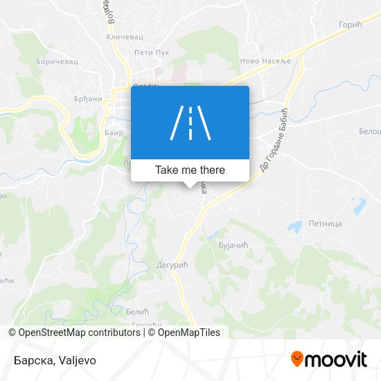 Барска map