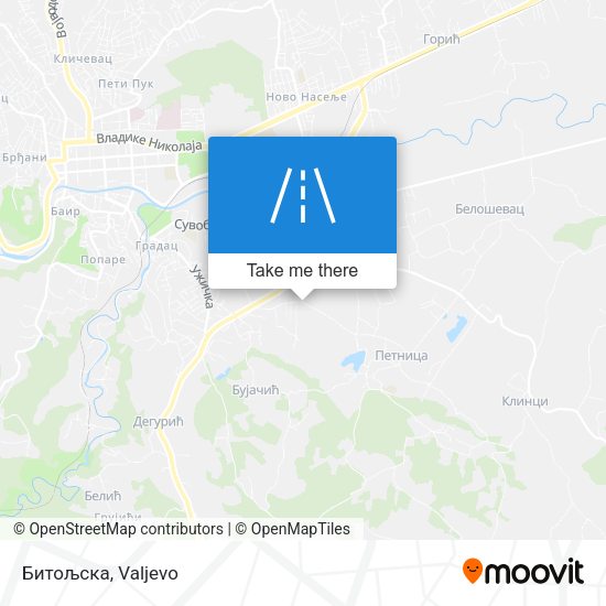 Битољска map