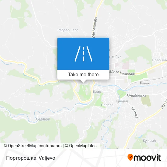 Порторошка map