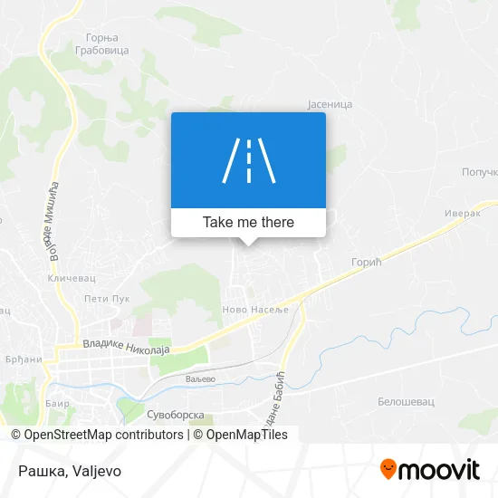 Рашка map