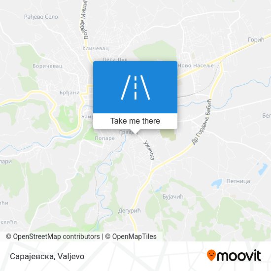 Сарајевска map