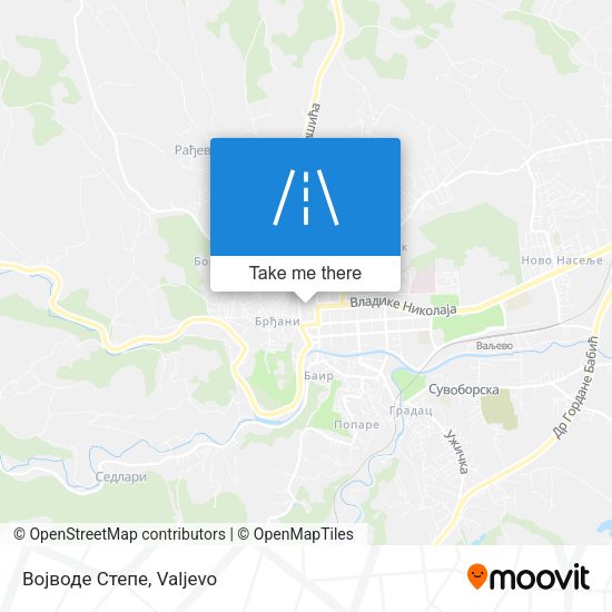 Војводе Степе map
