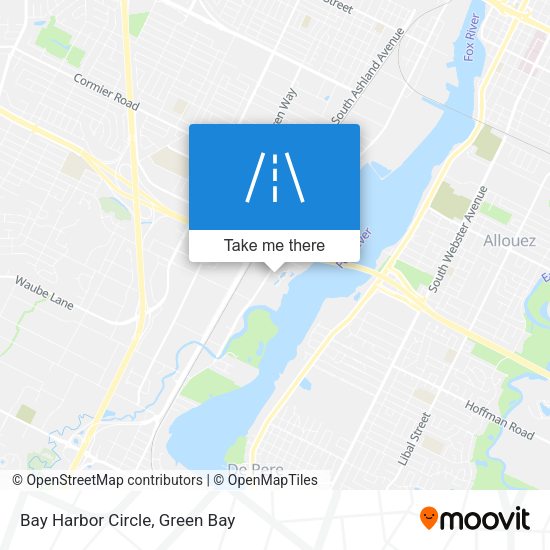 Bay Harbor Circle map