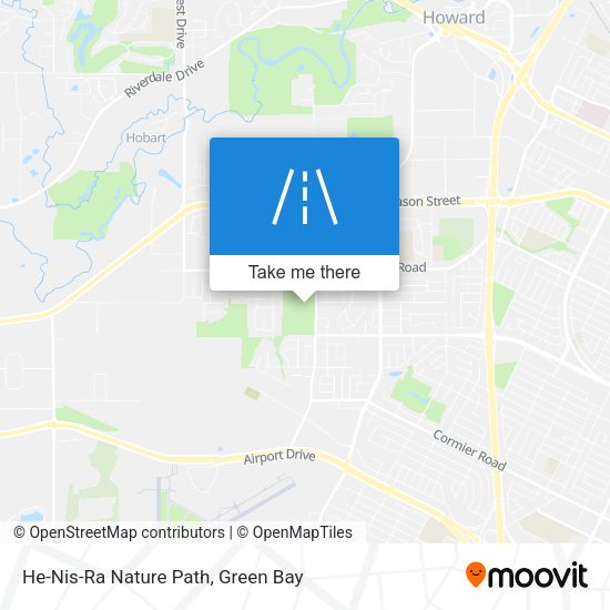 Mapa de He-Nis-Ra Nature Path