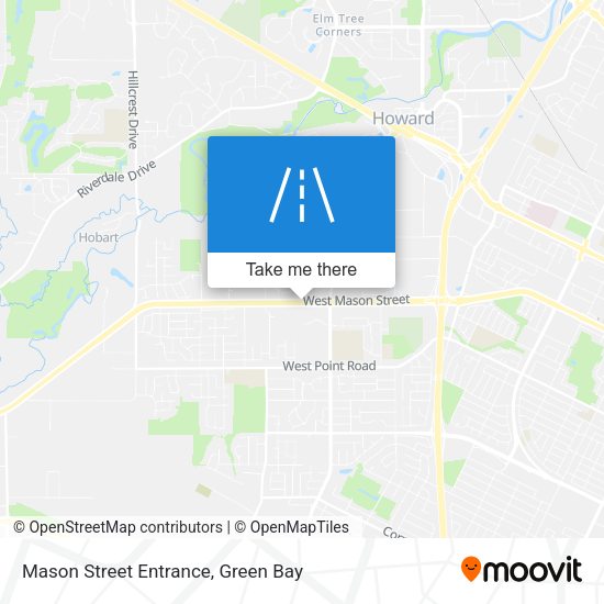 Mason Street Entrance map