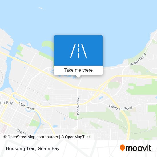 Mapa de Hussong Trail