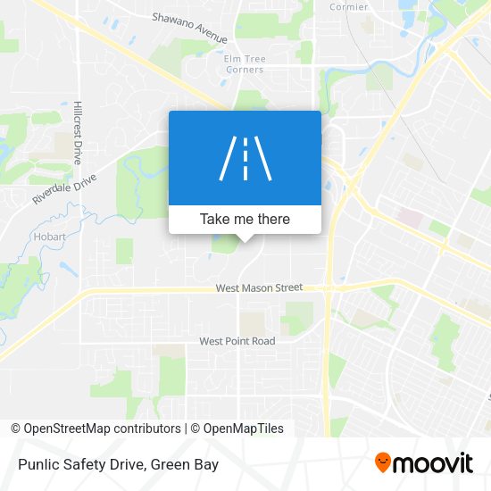 Mapa de Punlic Safety Drive