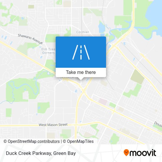 Duck Creek Parkway map