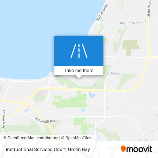 Mapa de Instructional Services Court