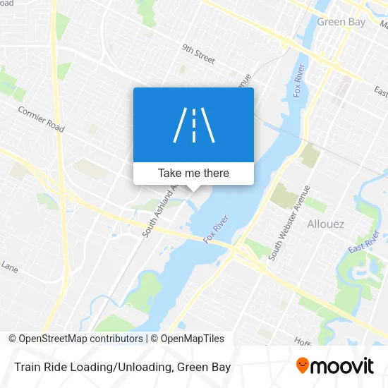 Train Ride Loading/Unloading map