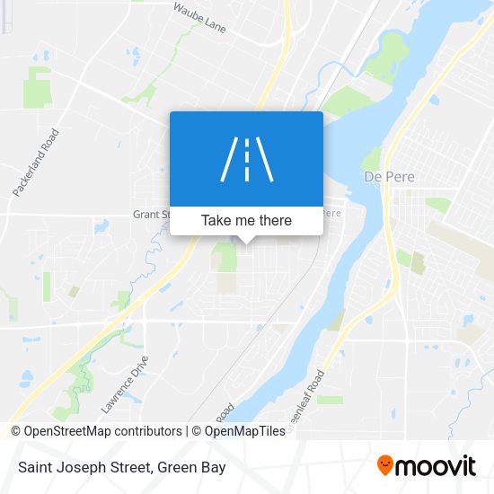 Mapa de Saint Joseph Street