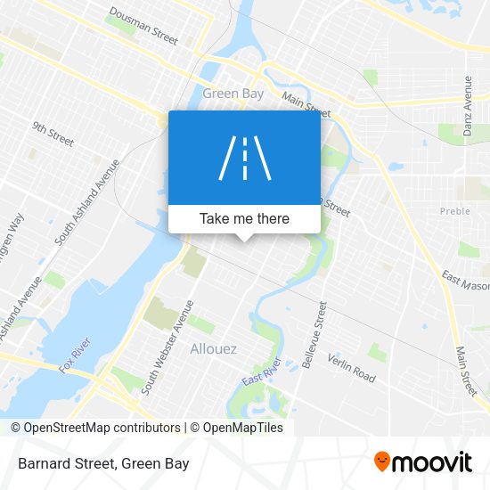 Barnard Street map