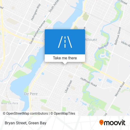 Bryan Street map