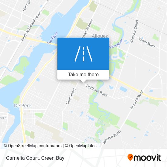 Mapa de Camelia Court