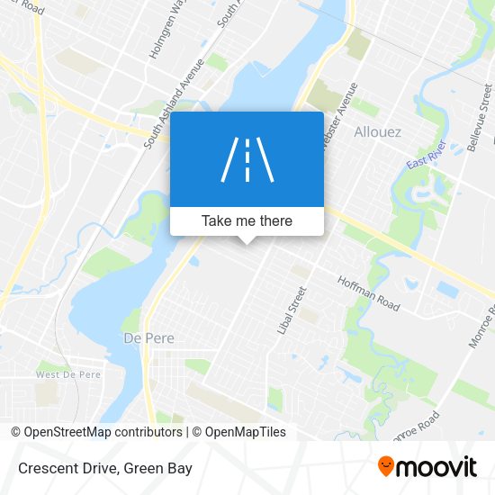 Mapa de Crescent Drive