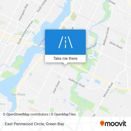 East Pennwood Circle map