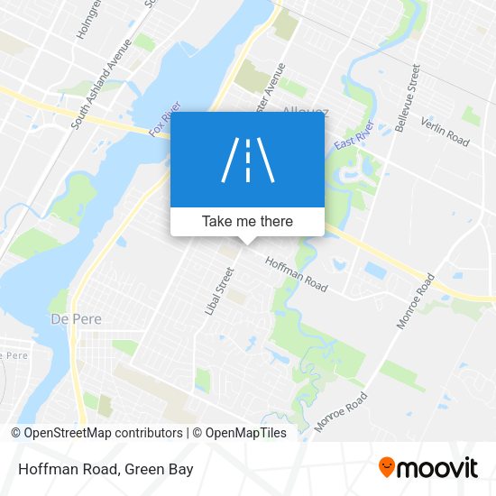 Mapa de Hoffman Road