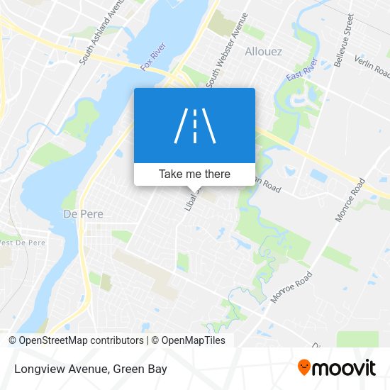 Mapa de Longview Avenue