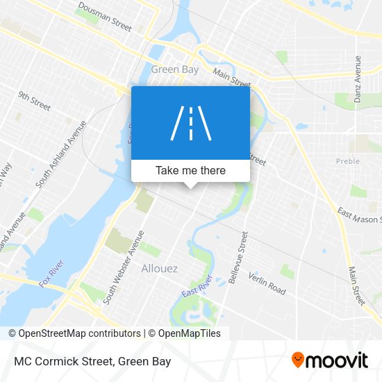 Mapa de MC Cormick Street