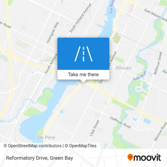 Reformatory Drive map