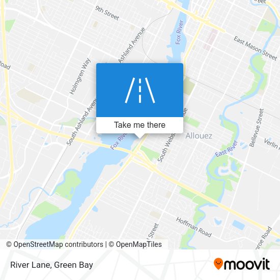 Mapa de River Lane