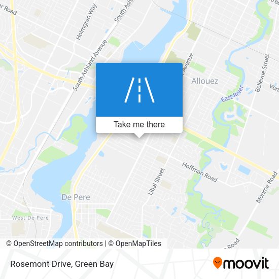 Mapa de Rosemont Drive