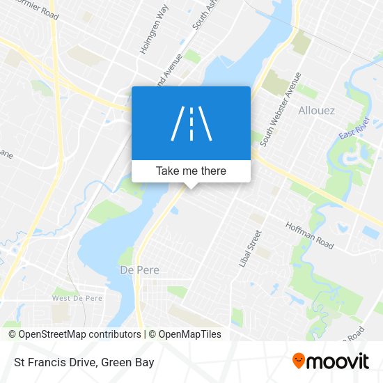 Mapa de St Francis Drive
