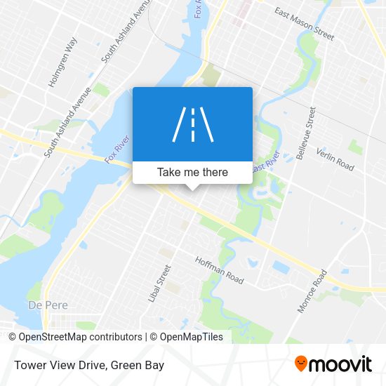 Tower View Drive map