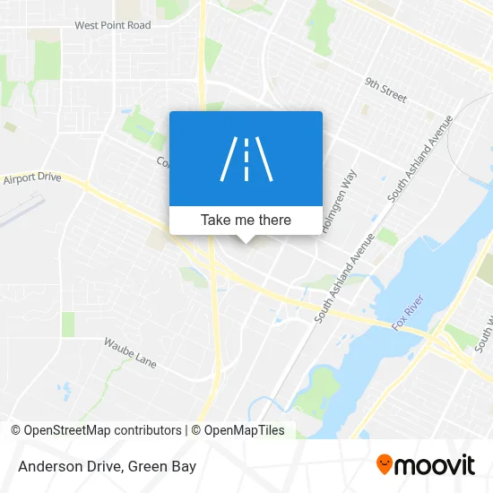 Anderson Drive map