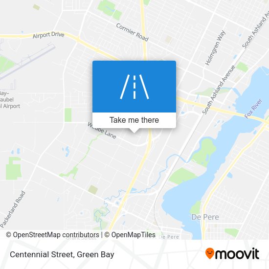 Mapa de Centennial Street