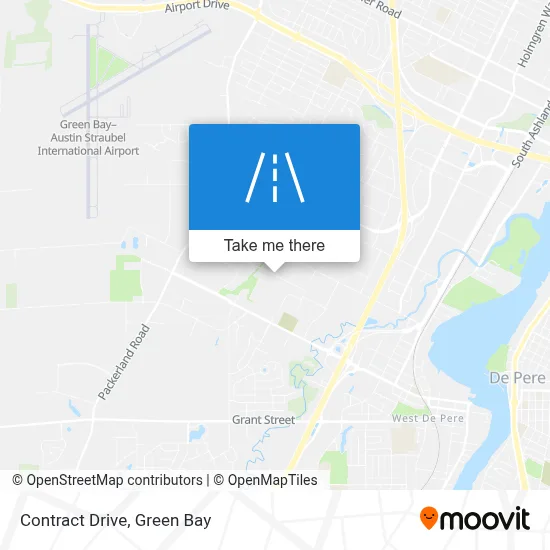 Contract Drive map
