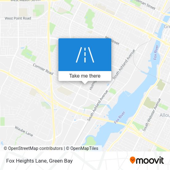 Mapa de Fox Heights Lane