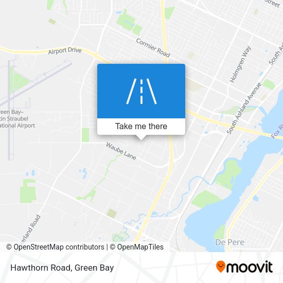 Mapa de Hawthorn Road