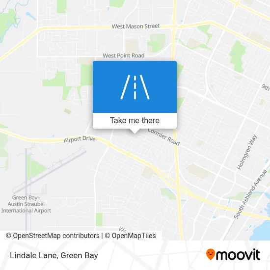 Lindale Lane map