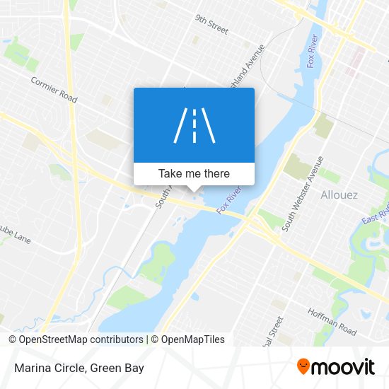Mapa de Marina Circle