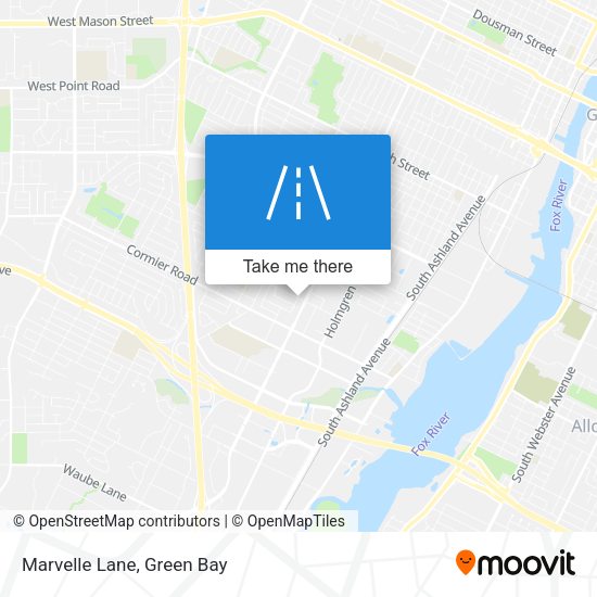 Mapa de Marvelle Lane