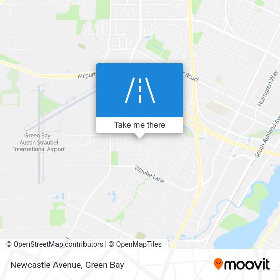 Newcastle Avenue map