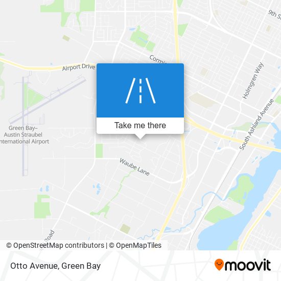 Otto Avenue map